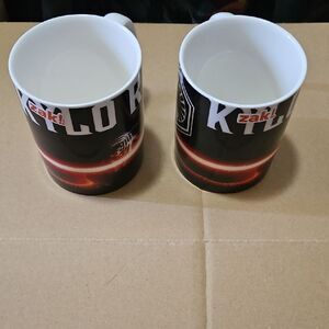 Zak Designs Star Wars Mugs - Black and Red Set 2